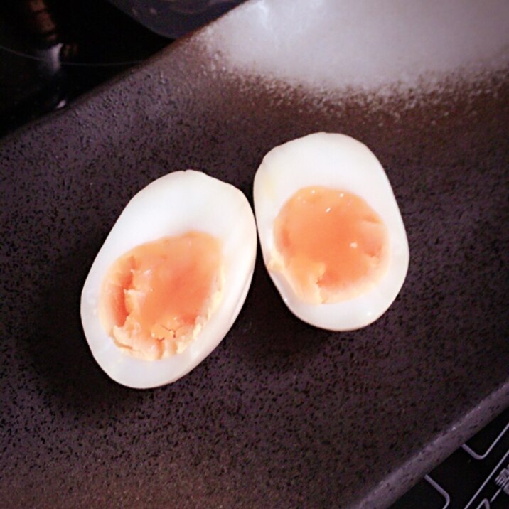 カンタン♡半熟卵